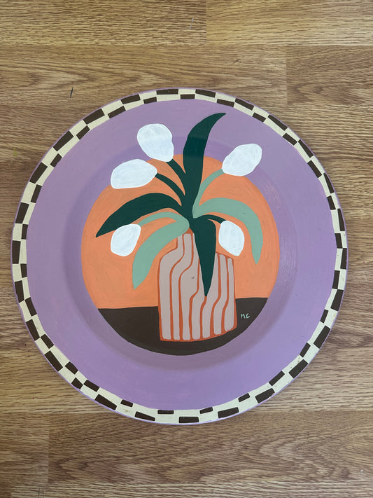 Tulips on Circle Frame