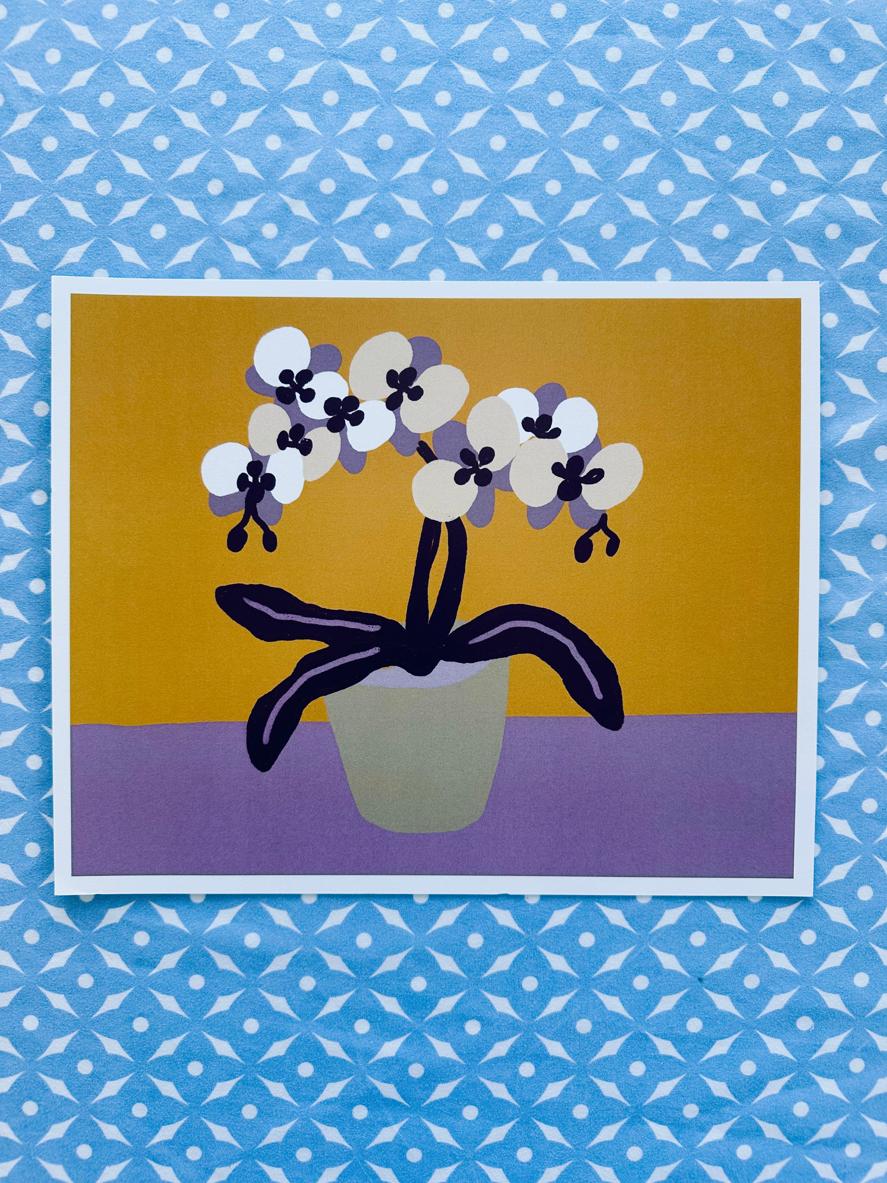 Print- Orchids (8"x10")