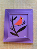 Cardinal on Purple