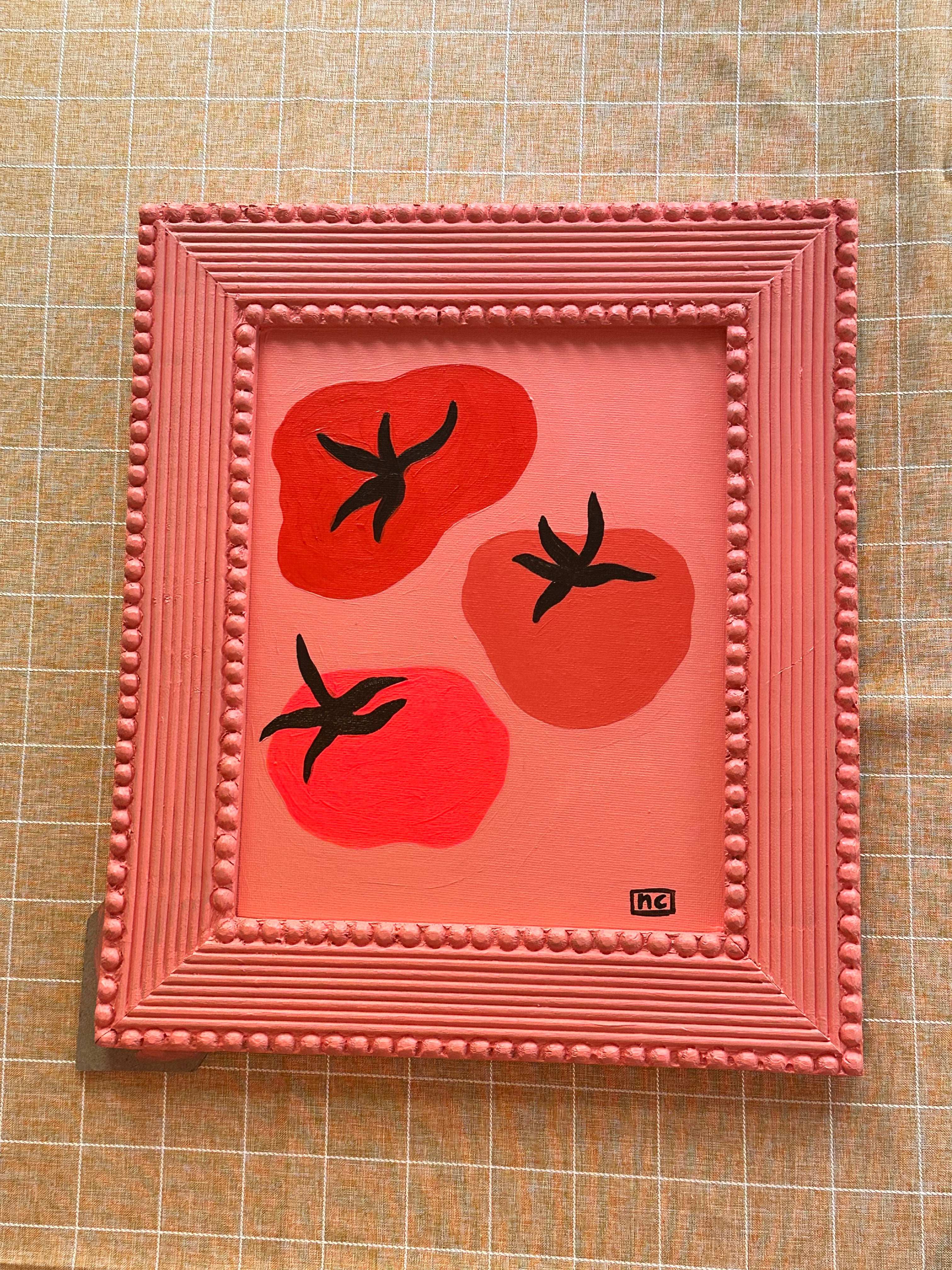 Peach Neon Tomatoes