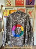 Painted Jacket: Leopard Color Wheel