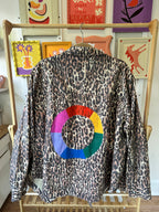Painted Jacket: Leopard Color Wheel