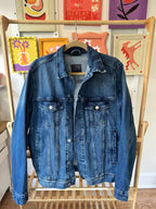 Painted Jacket: Neon Peace