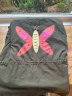 Painted Jacket: Electric Butterfly