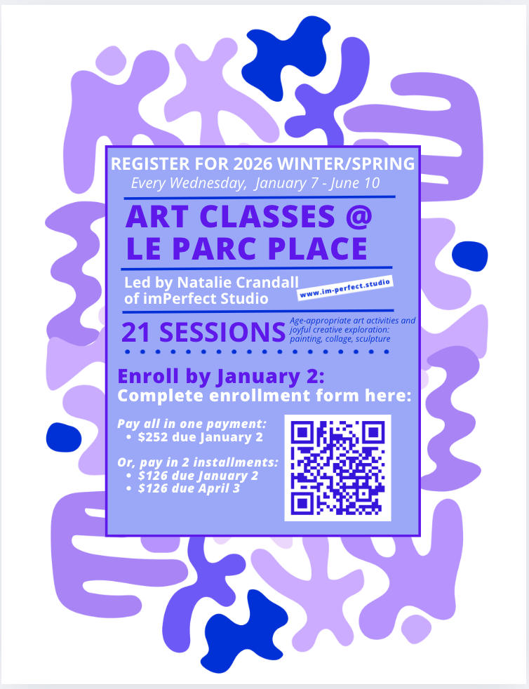 LPP - Winter/Spring Art Classes