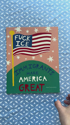 Print- F*CK ICE (8"x10")